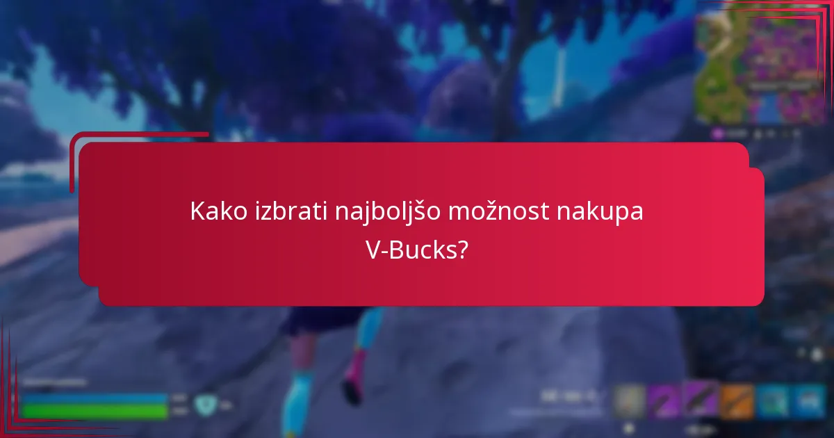 Katere so trenutne cene V-Bucks?