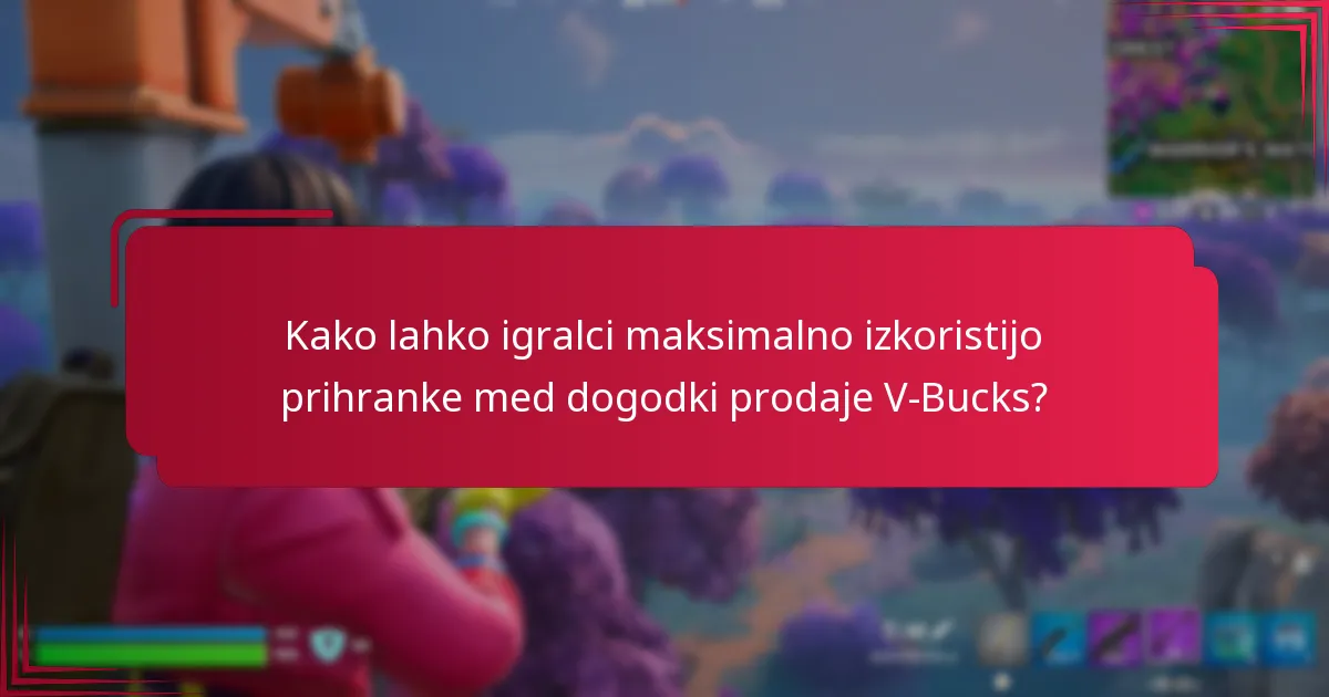 Katere promocije so na voljo med dogodki prodaje V-Bucks?