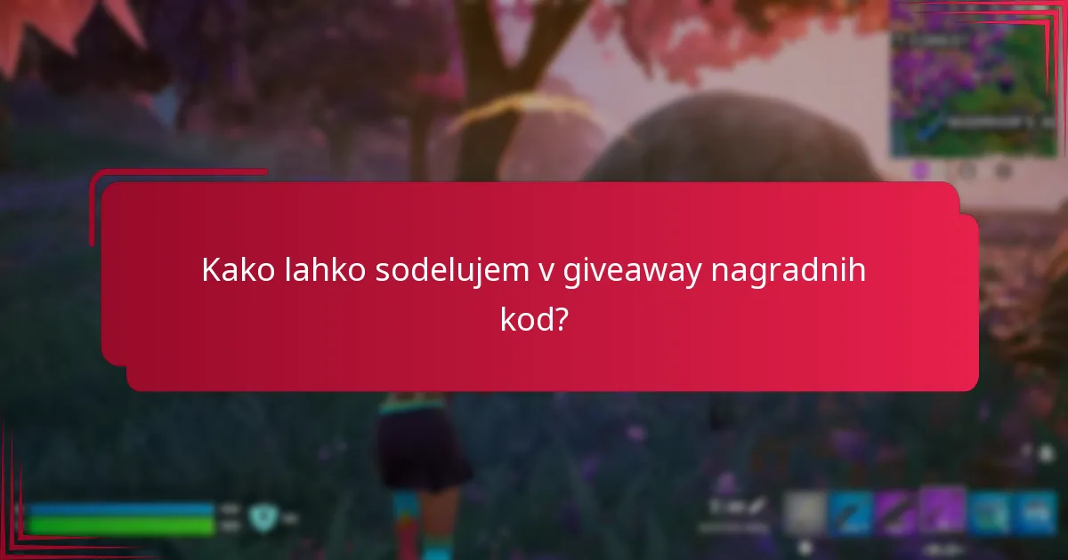 Kako lahko prevzamem svoje nagrade iz giveaway-ov?
