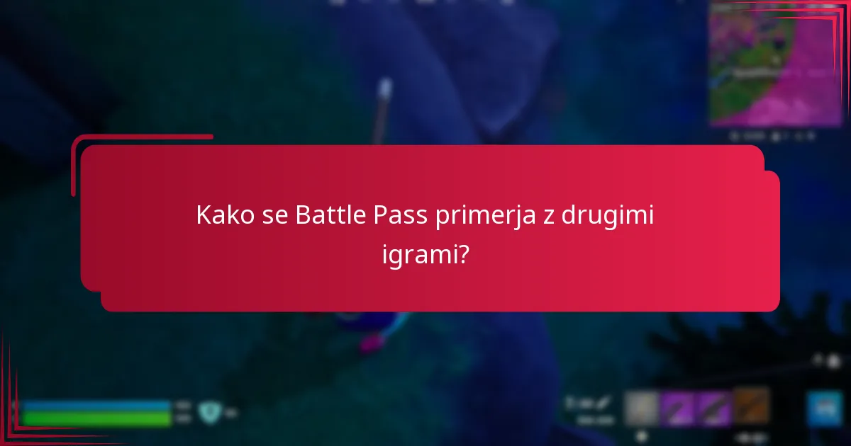Katere ekskluzivne predmete ponuja Battle Pass?