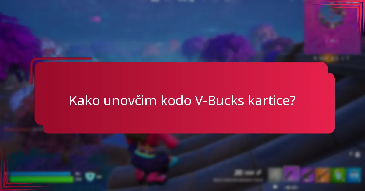 Kako lahko odpravim težave z unovčenjem V-Bucks?