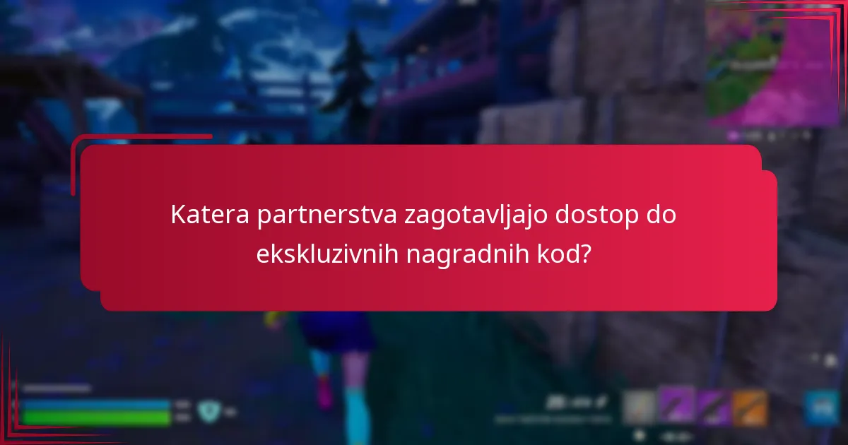 Kako se ekskluzivni nagradni kodi primerjajo med dogodki?