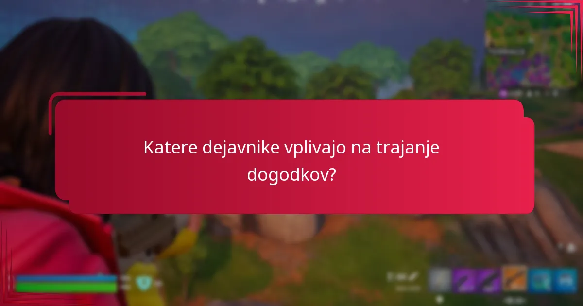 Katere strategije maksimirajo udeležbo na dogodkih?