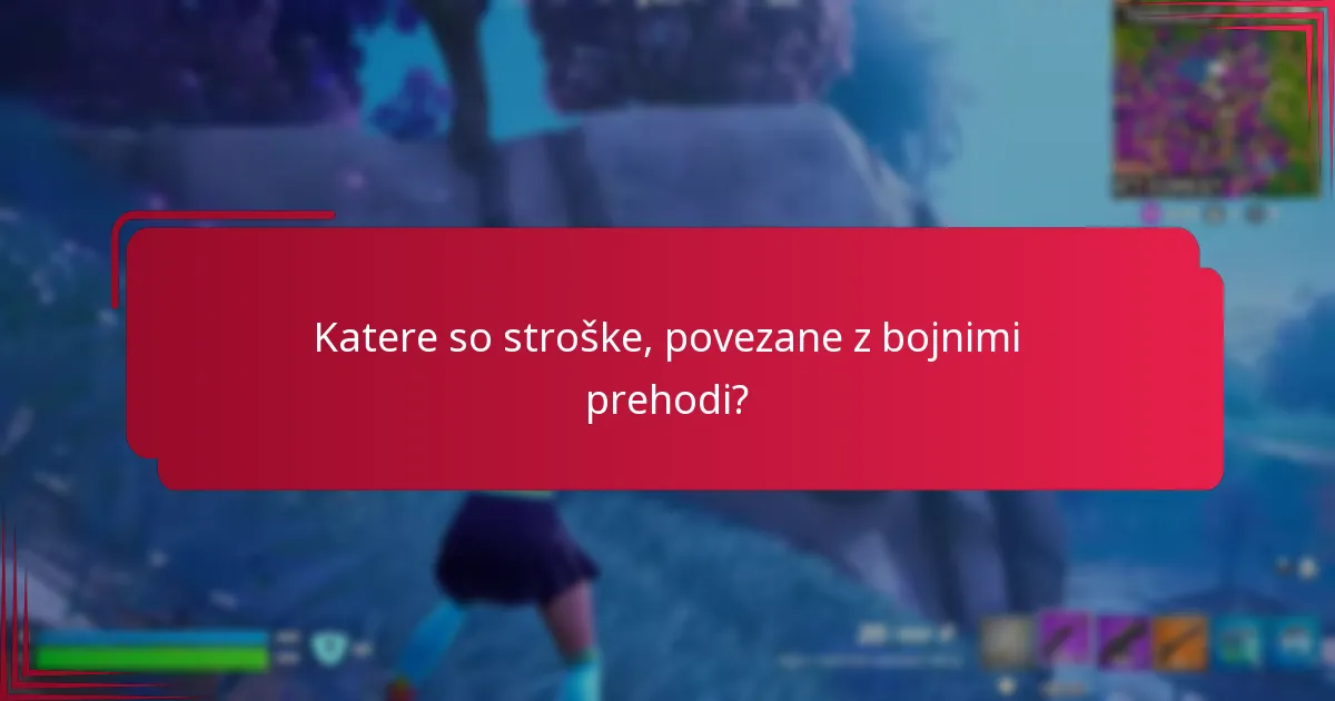 Katere so dolgoročne koristi investiranja v bojni prehod?