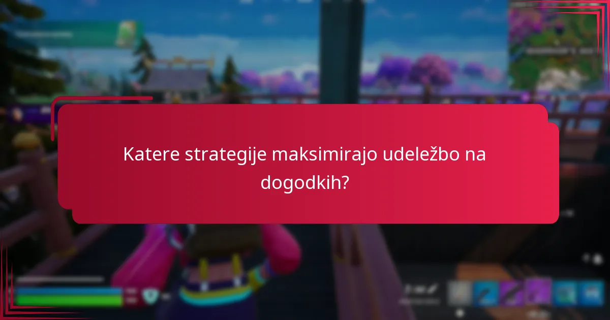 Katere vrste dogodkov imajo koristi od daljših trajanj?